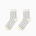 Fashion Plaid beliebtes Design hochwertiger Baumwolle lustige Frau Happy Socken